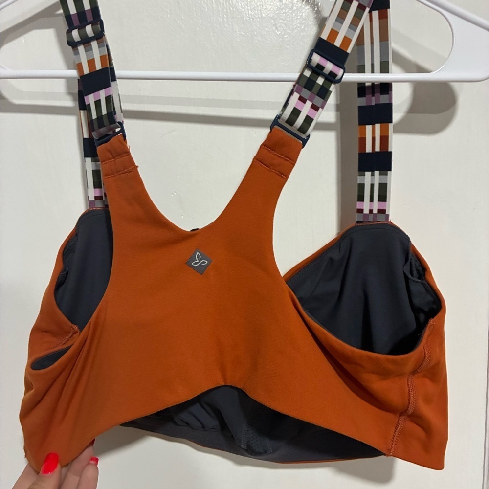 PrAna womens Moraga bra gingerbread tivoli size XL - Picture 4 of 4